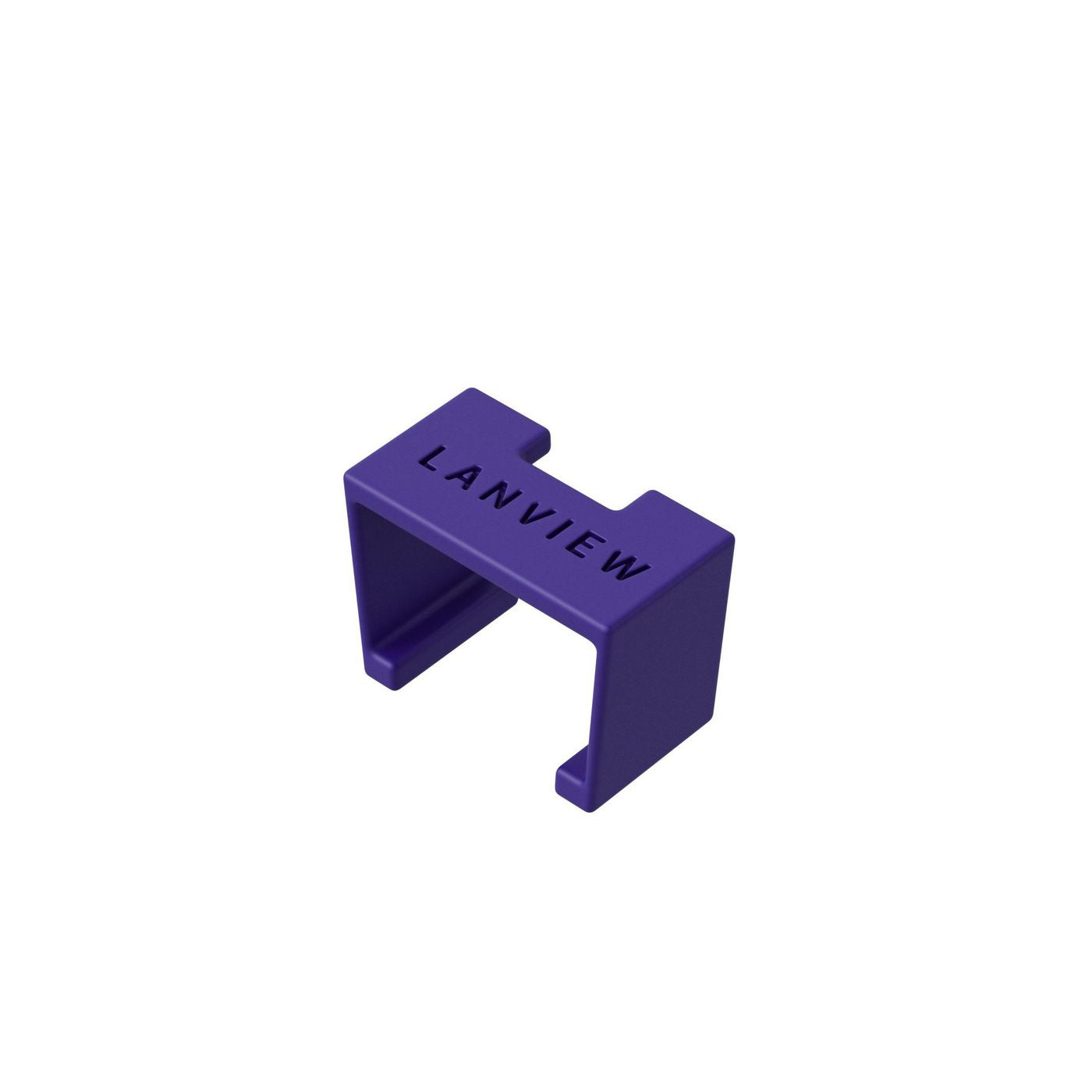 Lanview LVT-SC-P – Farbcodierungsclip – Violett, Kunststoff, für Cat6a-Kabel, 20 Stück