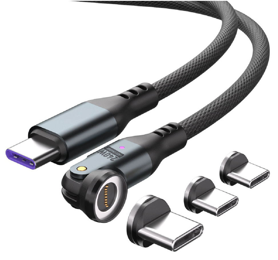 4smarts USB-Kabel, USB-C zu USB-C, 1,8 m, Lade-/Datenkabel, für Laptop, Smartphone, Smartwatch usw.