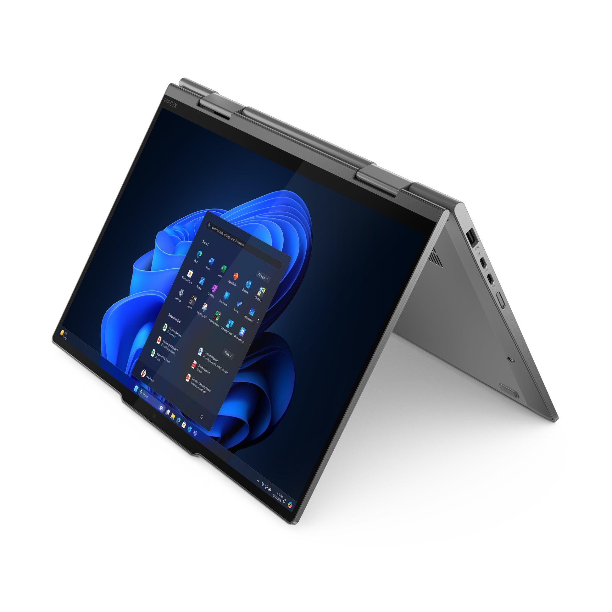 Lenovo ThinkPad X1 2-in-1 Gen 10 – Intel Core Ultra 7 258V, 14" 2.8K OLED, 32 GB, 1 TB SSD, Windows 11 Pro
