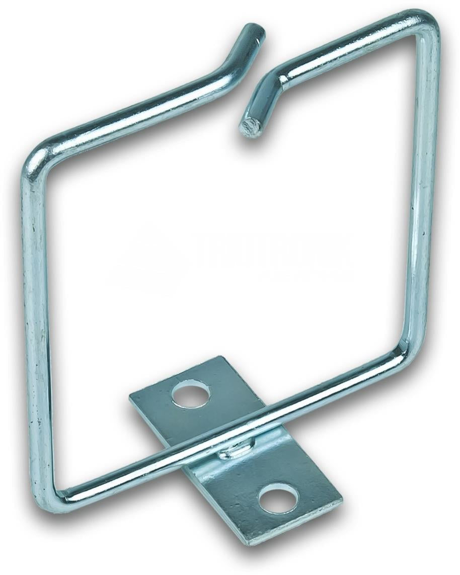 Wirewin Kabelführungsring – 80×80 mm, Metall, für 19" Rack, Silber, 1 Stück