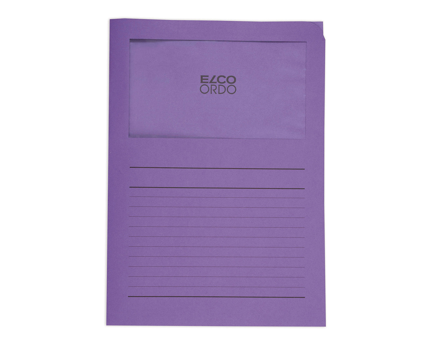 Elco Ordo Classico Sichtmappe A4 – Violett, Papier, 10er-Pack