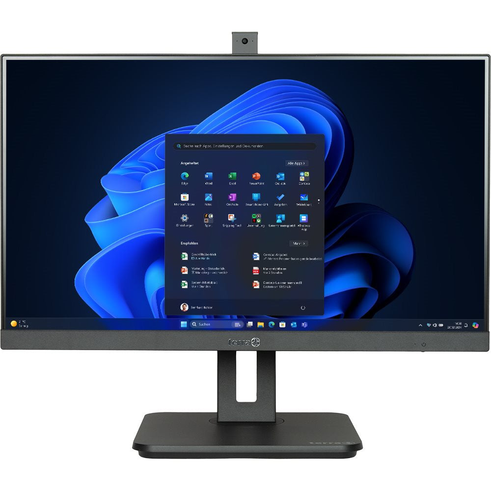 Terra 2410HA GREENLINE All-in-One – 23,8" Full HD, Intel Core i5-14500, 16 GB RAM, 1 TB SSD, Windows 11 Pro