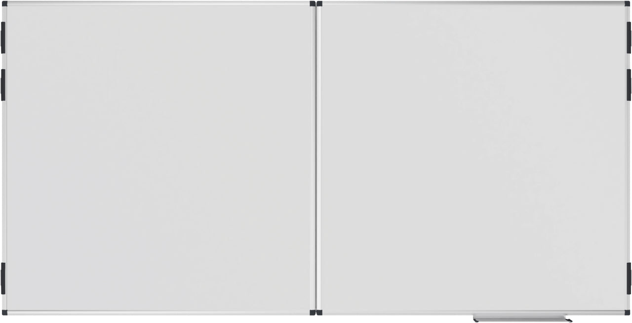 Legamaster Unite Plus Klapptafel – Emaille, magnetisch, beidseitig – 200 × 100 cm
