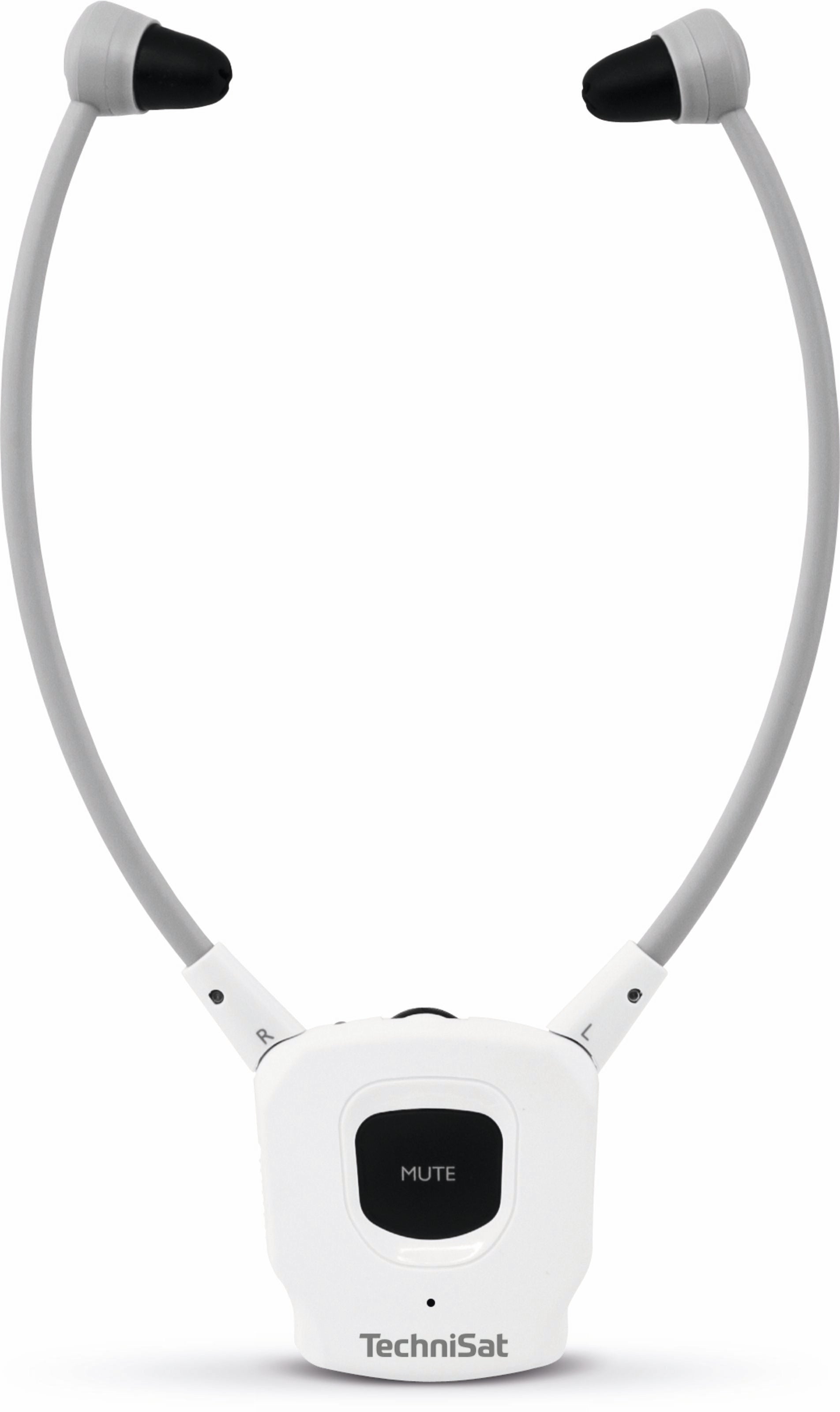 TechniSat Stereoman ISI 3 In-Ear Headset – Stereo, Kabel + BT, Weiss