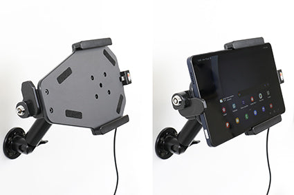 Brodit Fahrzeug-Dock für Samsung Galaxy Tab A9 (SM‑X110/SM‑X115) – abschliessbar, mit Ladeanschluss (USB‑C/USB)