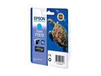 Epson Tintenpatrone T1572, cyan, 25,9 ml – für Tintenstrahldrucker und Multifunktionsgeräte