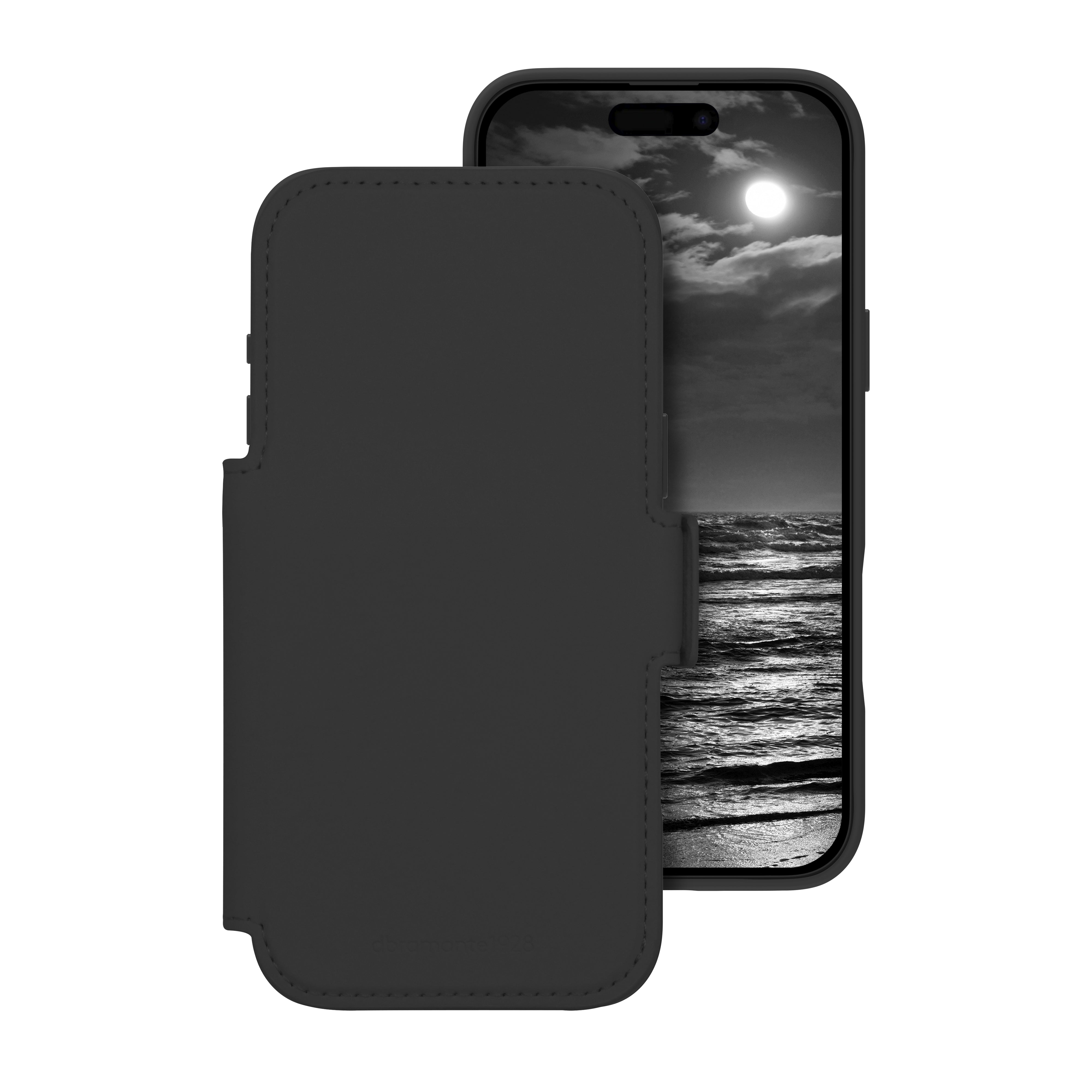 dbramante1928 Lynge MS ICON Wallethülle – für Apple iPhone 17 Pro Max, 3 Kartenfächer, Kunststoff, Schwarz