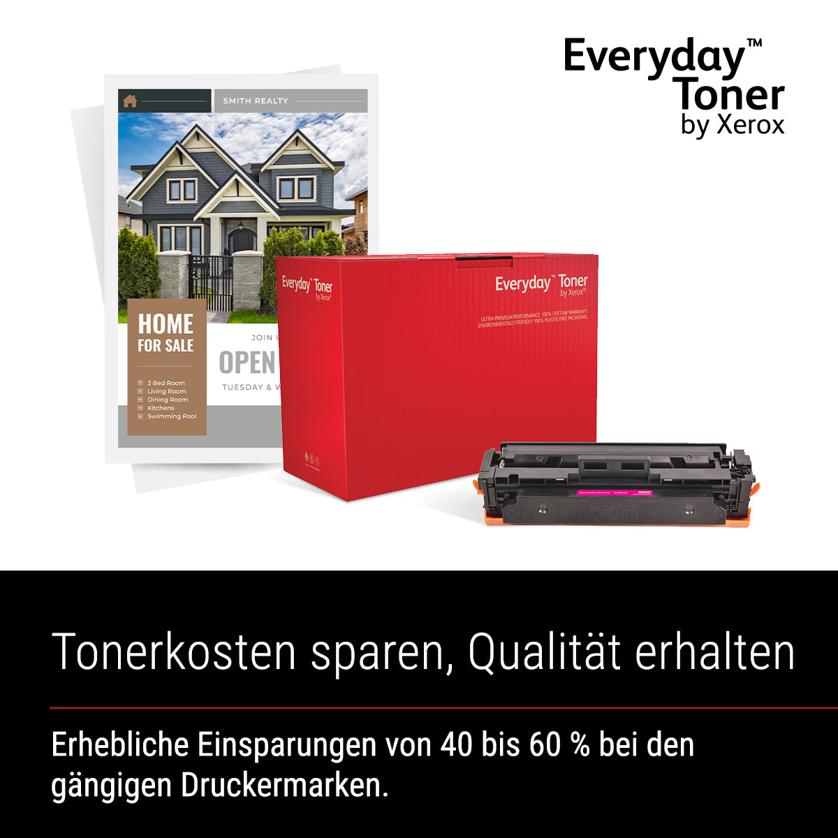 Xerox EVERYDAY TN-423M Magenta Toner – Kompatibel XL – 4'000 Seiten – für Brother DCP-L8410/HL-L8260/HL-L8360 und andere