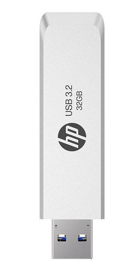 HP USB-Stick 32 GB – USB Typ-A, USB 3.2 Gen 2, 128 MB/s, Silber, für Windows 10/11, macOS 10.x+