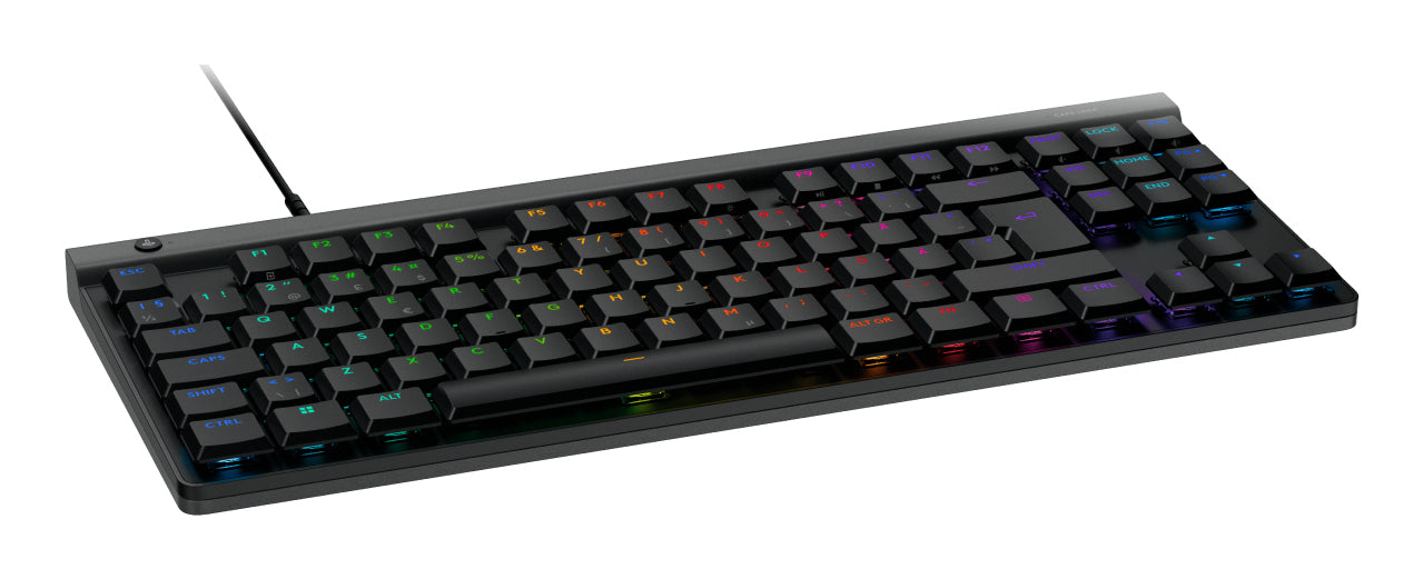 Logitech G G515 – Tastatur TKL – Mechanisch, RGB – Kabelgebunden – USB-C – QWERTY (Nordic) – Ohne Ziffernblock