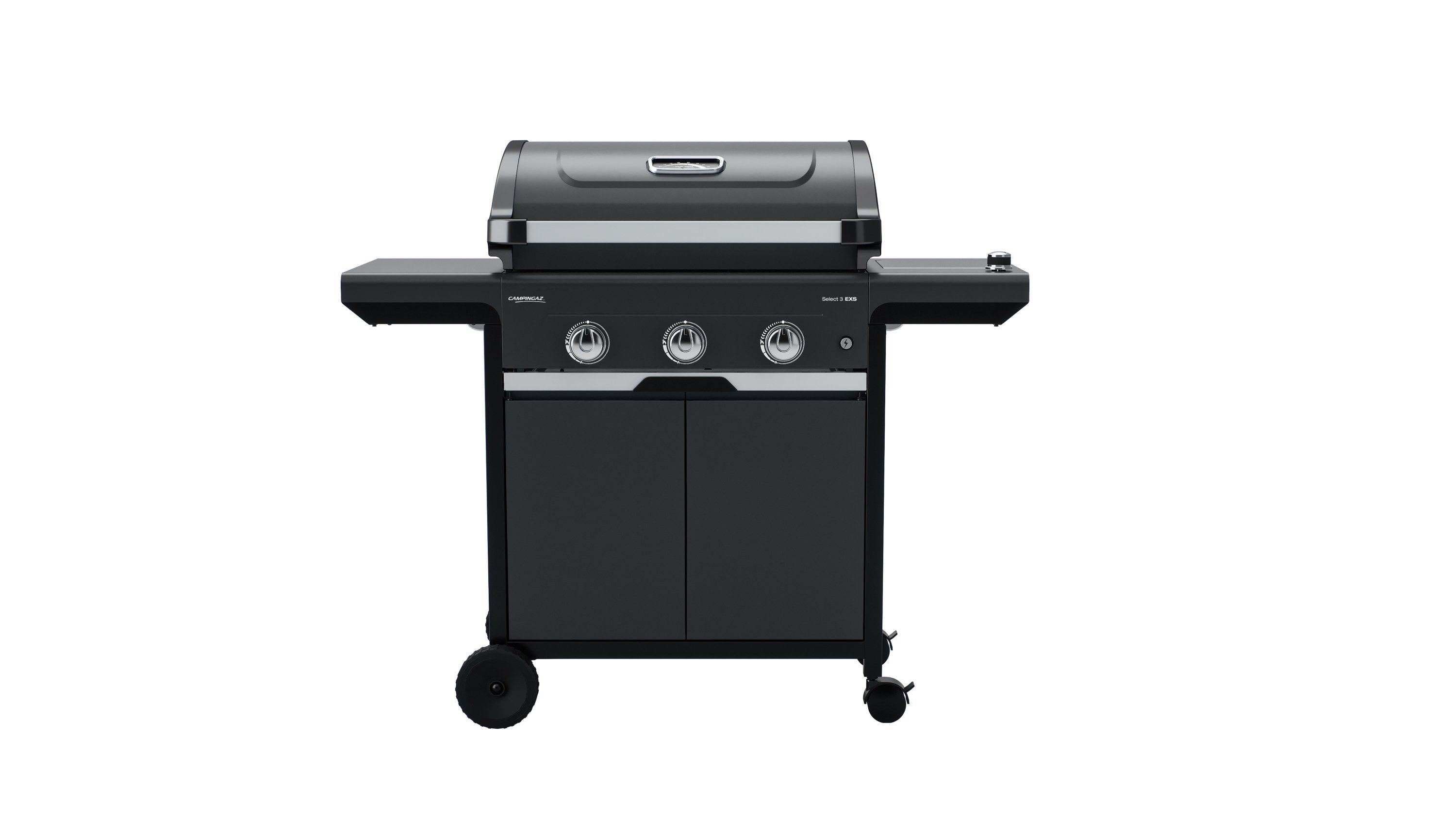 Campingaz Gasgrill Select 3 EXS – 3 Brenner, 11300 W, Grillfläche 2500 cm² – Schwarz