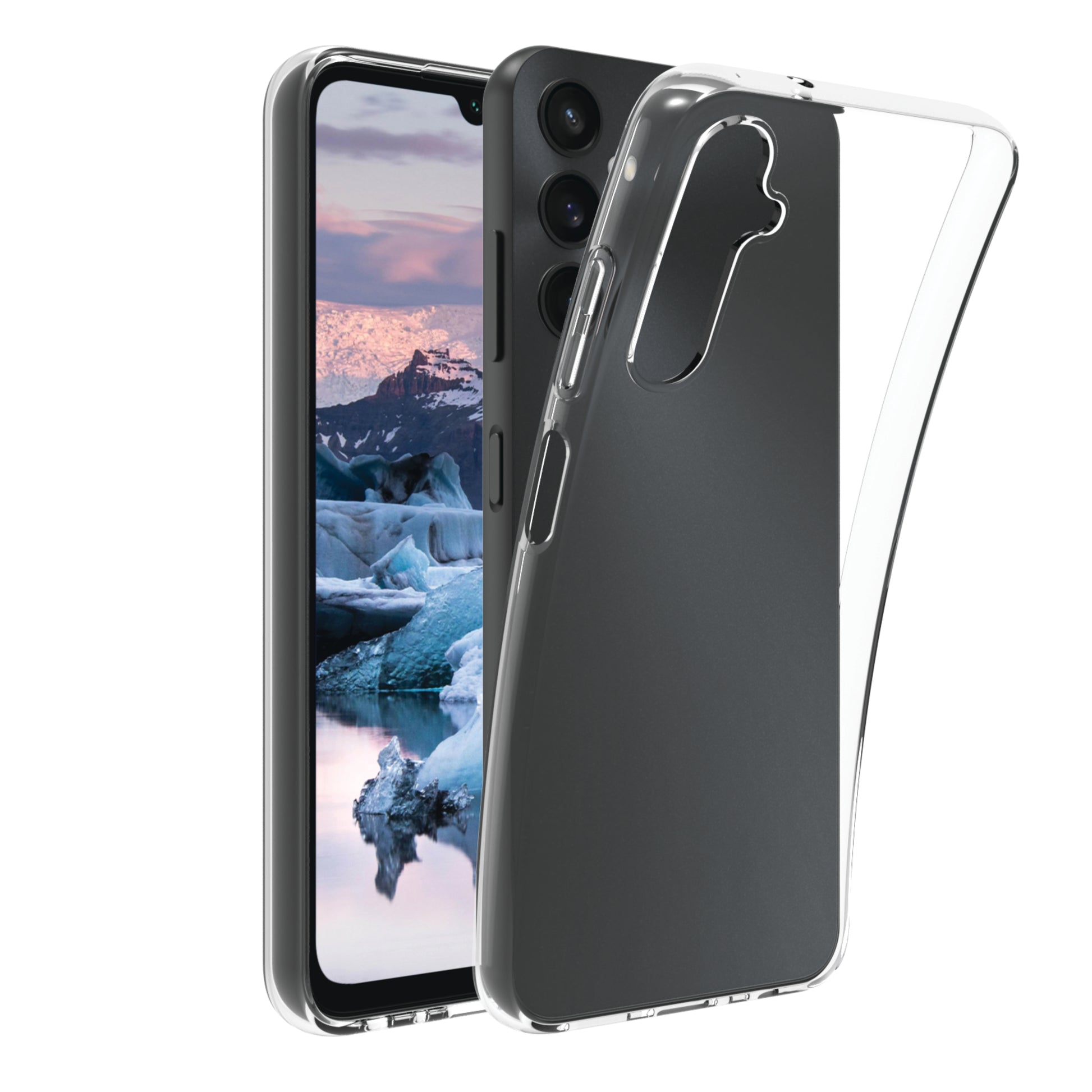 dbramante1928 Greenland Backcover – für Samsung Galaxy A05s, Recycling-Kunststoff, transparent