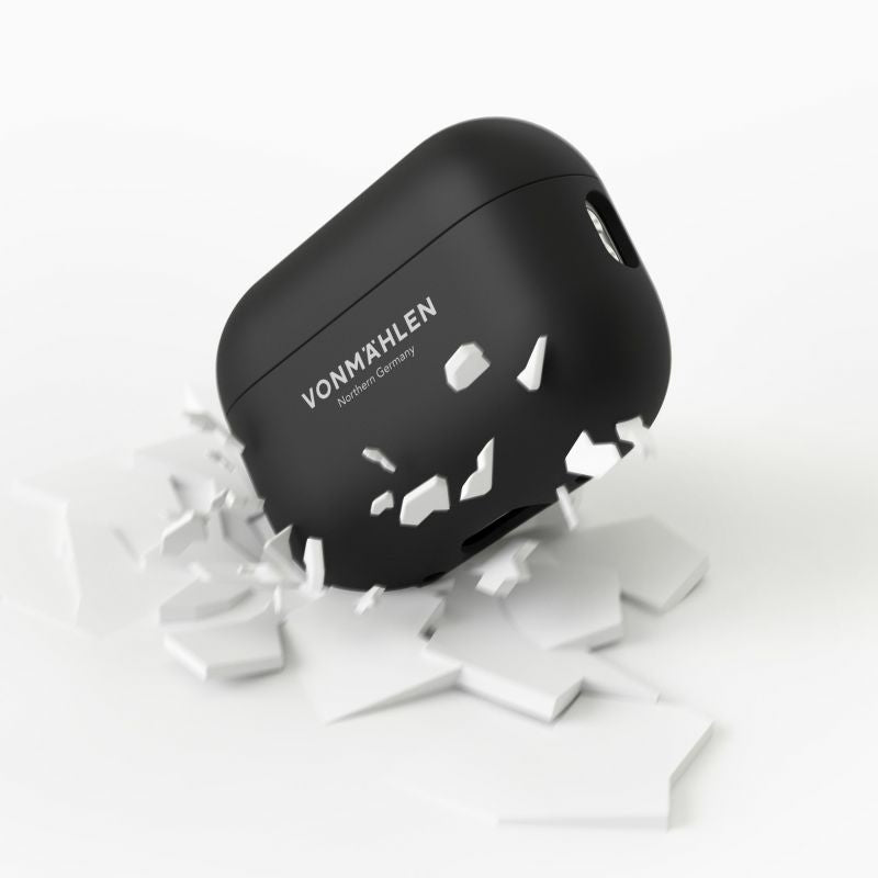 Vonmählen APC00004 – Schutzhülle – für Apple AirPods (2. Generation) – kabelloses Laden – schwarz