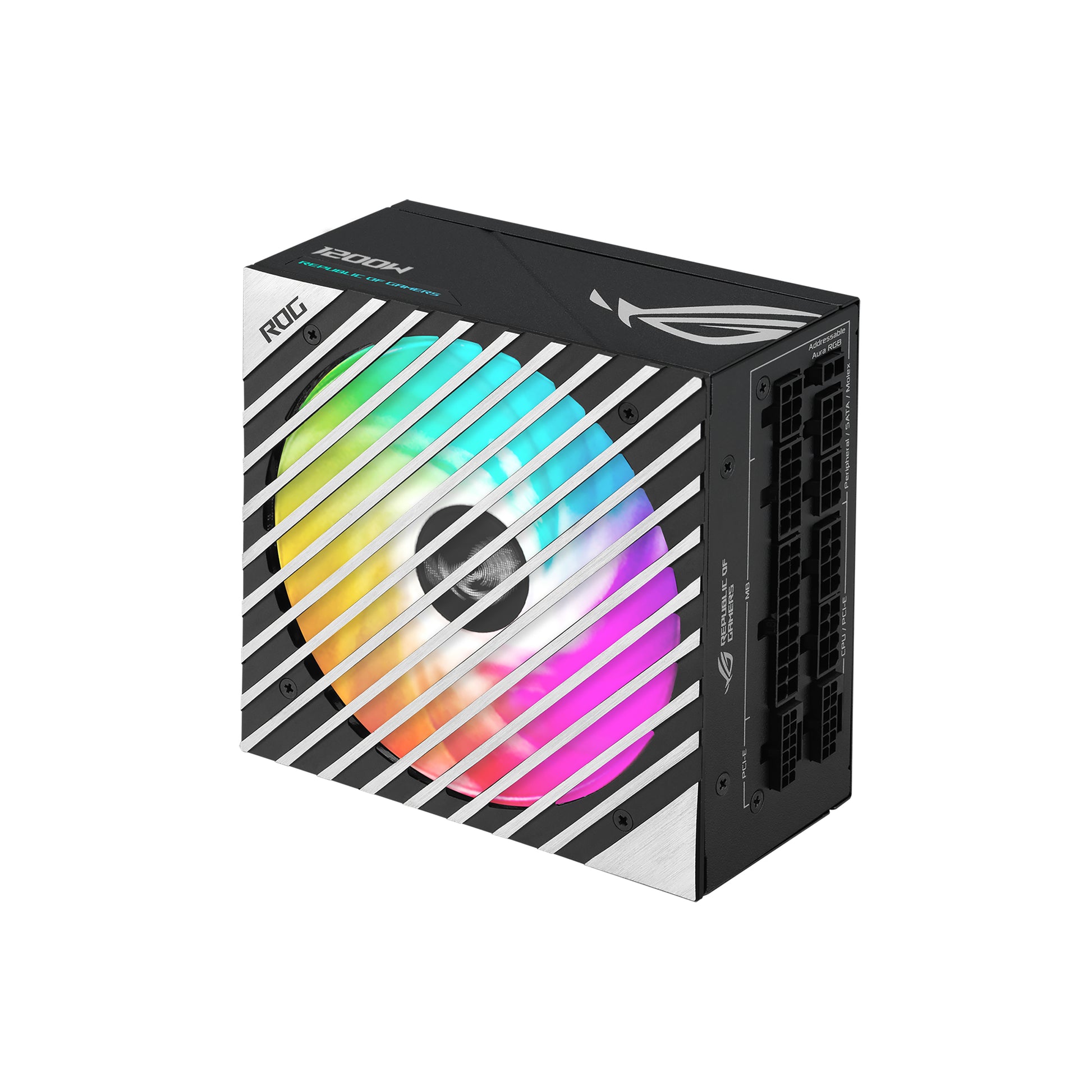 ASUS ROG Netzteil – 1200 W, Ausgang +12 V, 100 A, 20+4-Pin ATX, Eingang 100–240 V AC – LOKI-1200T-SFX-L