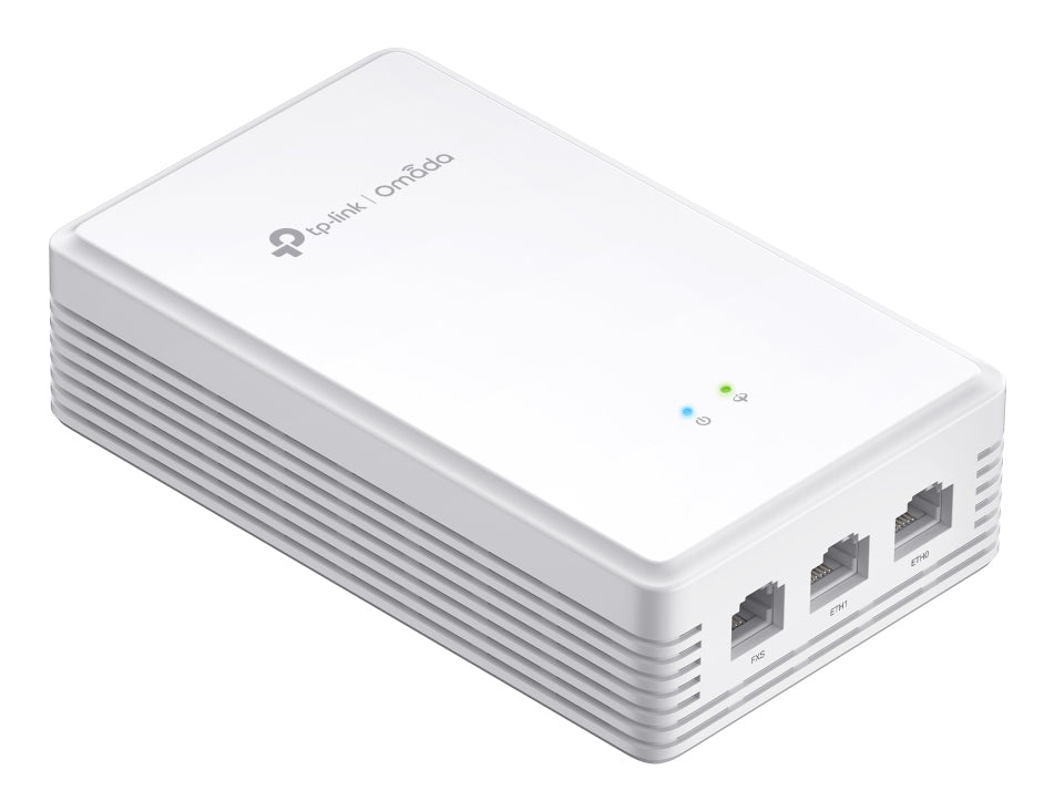 TP-Link EAP625GP-Wall Access Point – Wi-Fi 6 AX1800, Dual-Band, 2× 1G, 1× GPON, PoE-Out (802.3af)