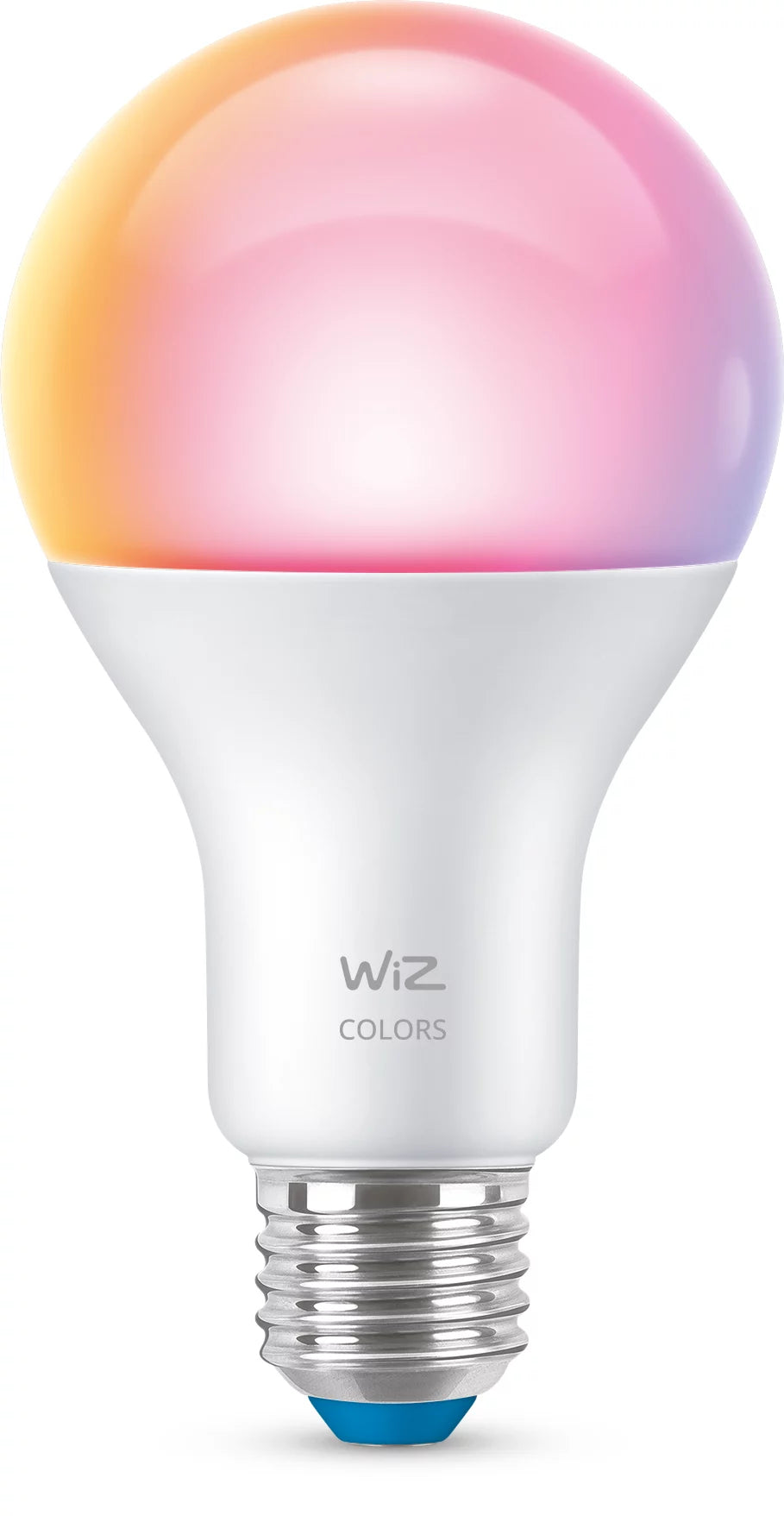 WiZ Smart-Leuchtmittel E27 A60 – RGB+CCT 2200–6500 K, 806 lm, 8,5 W, Matt – 1 Stk.
