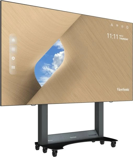 Viewsonic LDS138-151 – Signage-Display, 138", faltbar, motorisierter Trolley, AI