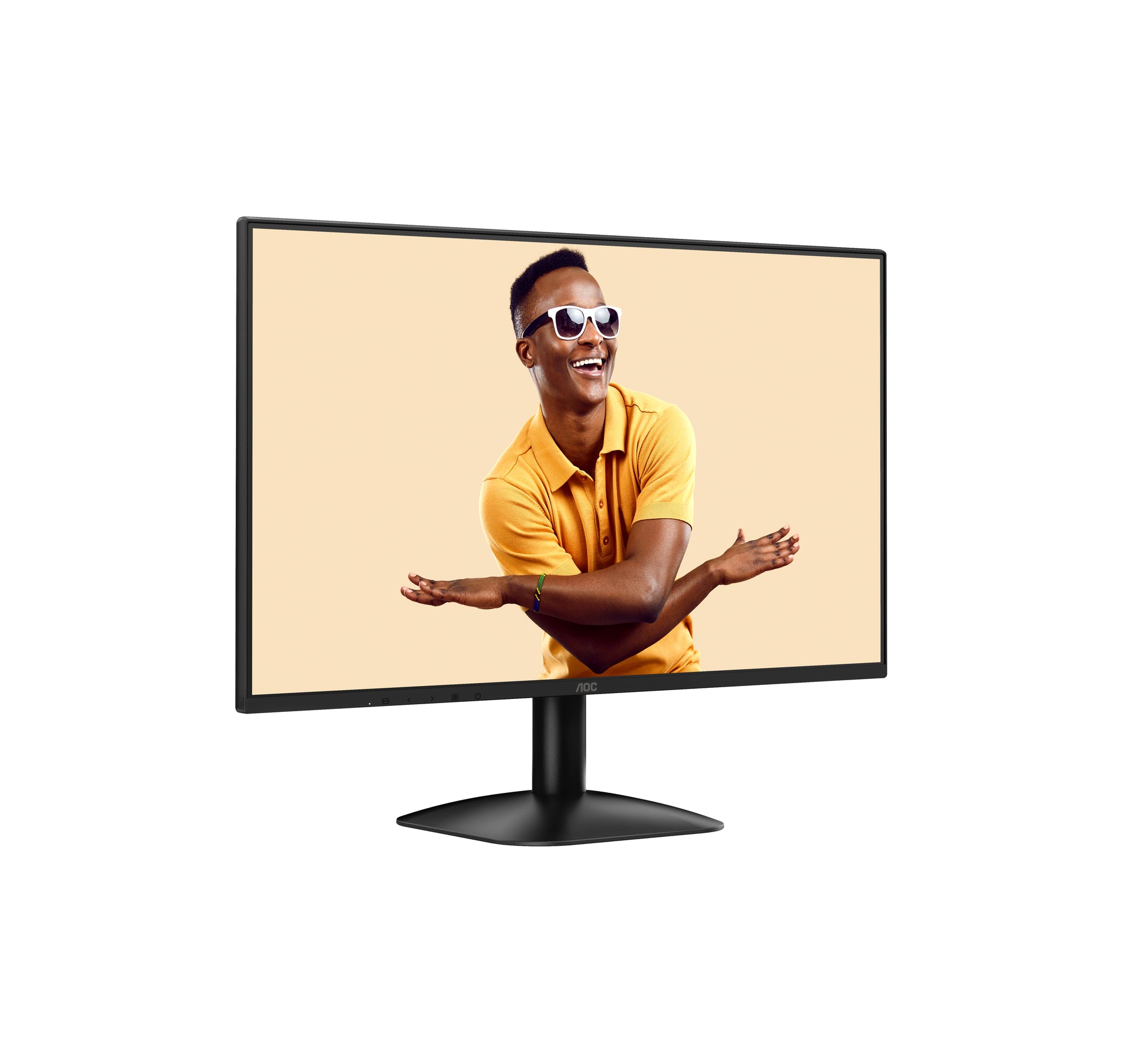 AOC 24B31H – Monitor, 23,8", IPS, 120 Hz, 300 cd/m², Adaptive Sync, VESA 100 × 100, Schwarz