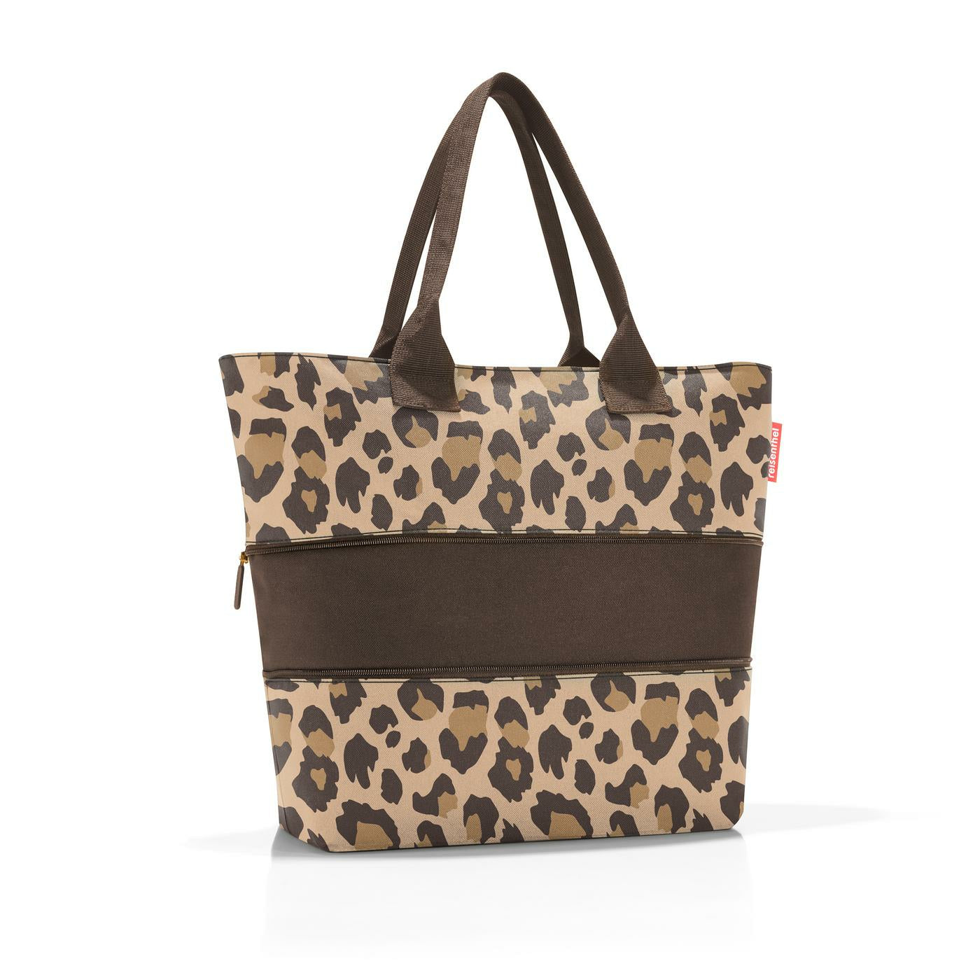 Reisenthel Stofftasche, Polyester, Motiv Leo Macchiato, 500×350×165 mm