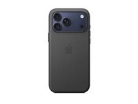 Apple Backcover TechWoven – für Apple iPhone 17 Pro Max – schwarz – PC, MagSafe-kompatibel, mit Kartenfach
