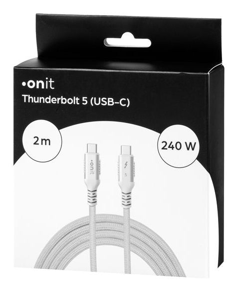 ONIT USB-Kabel, USB-C zu USB-C, 2 m, Lade-/Datenkabel