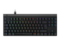 Logitech G G515 – Gaming-Tastatur TKL – mechanisch – kabelgebunden (USB-C) – QWERTZ (DE) – RGB – schwarz