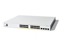 Cisco Catalyst 1300 – Managed Switch – 24×GbE, 4×10G SFP+, L2+/L3, PoE+ 375 W, 1U