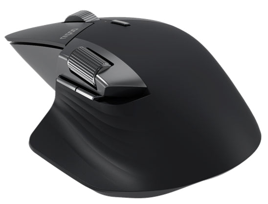 Rapoo MT760M – Gaming-Maus – Kabellos (Bluetooth/2,4 GHz), 4000 DPI, Rechts, Schwarz/Grau