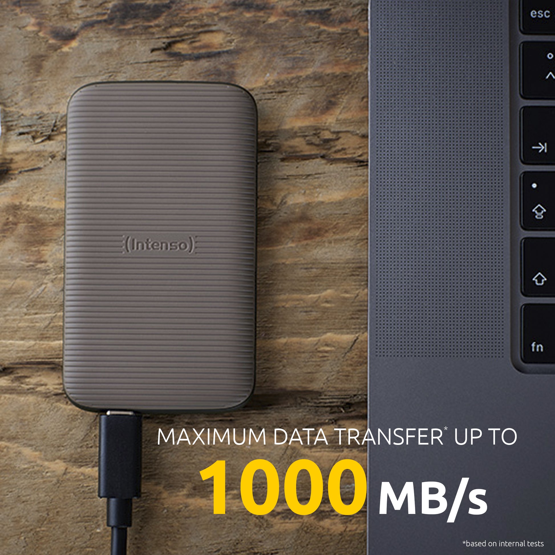 Intenso TX500 500 GB – Externe SSD – NVMe, USB 3.2 Gen 2