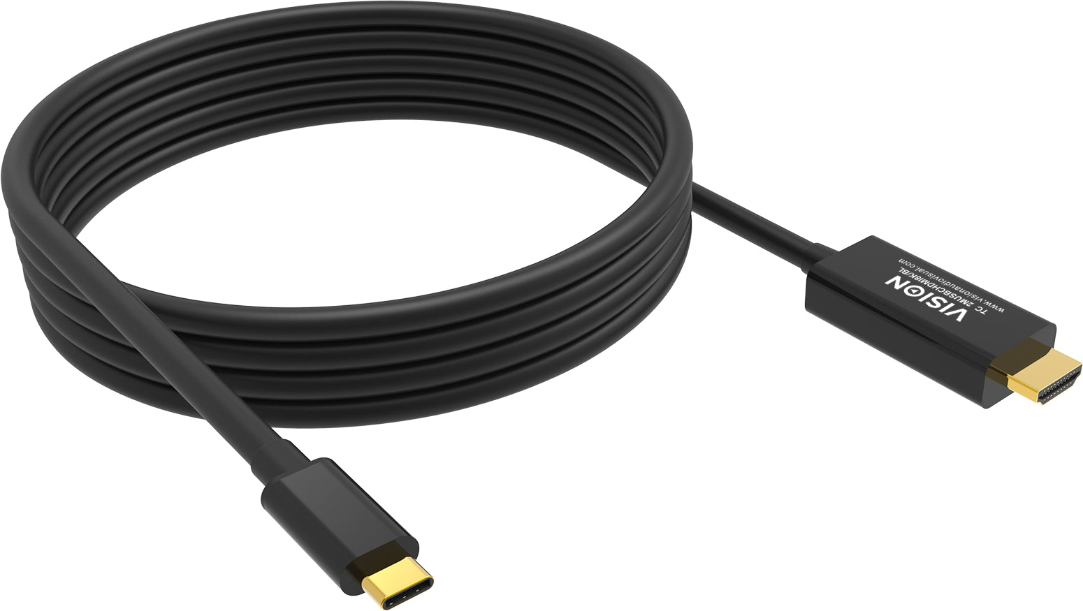 Vision USB-C auf HDMI Kabel USB 3.2 Gen 2 – 2 m – für iPad, iPhone