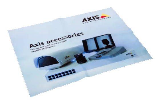 Axis Linsentuch – 5502-661, Mikrofasertuch, Schwarz, Blau, Weiss