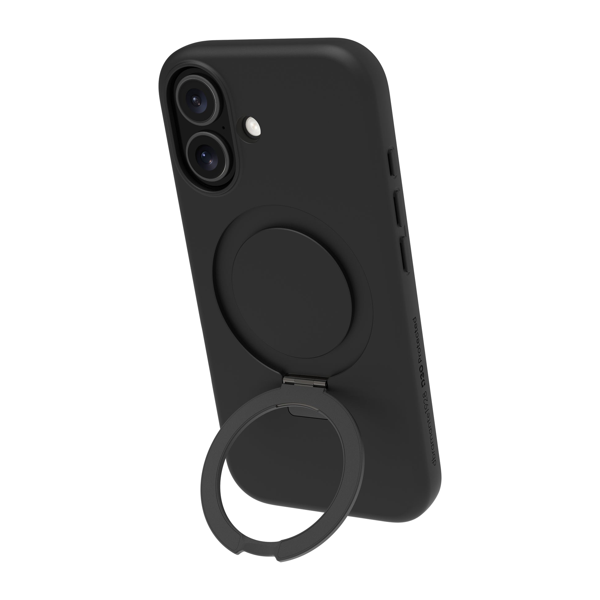 dbramante1928 Backcover – für Apple iPhone 17, MagSafe, Kunststoff, Schwarz, bis 4 m Sturzsicher