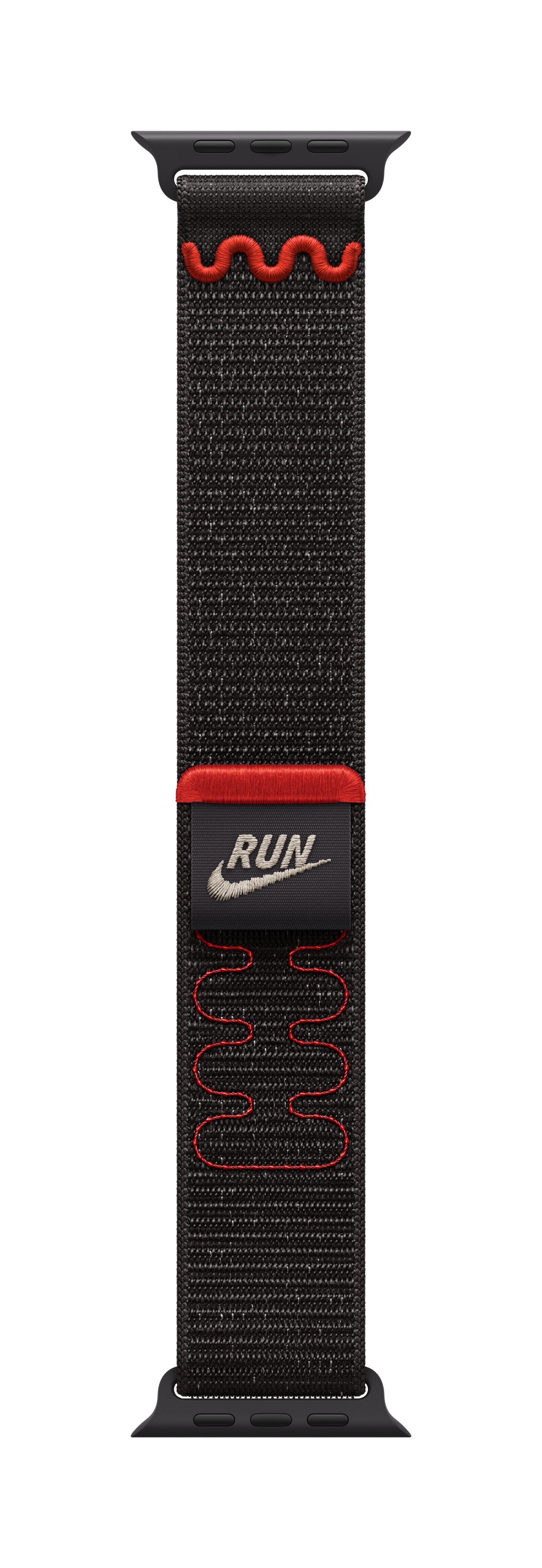 Apple Nike Sport Loop – Armband – für Apple Watch 46 mm, Mitternacht, Einheitsgrösse