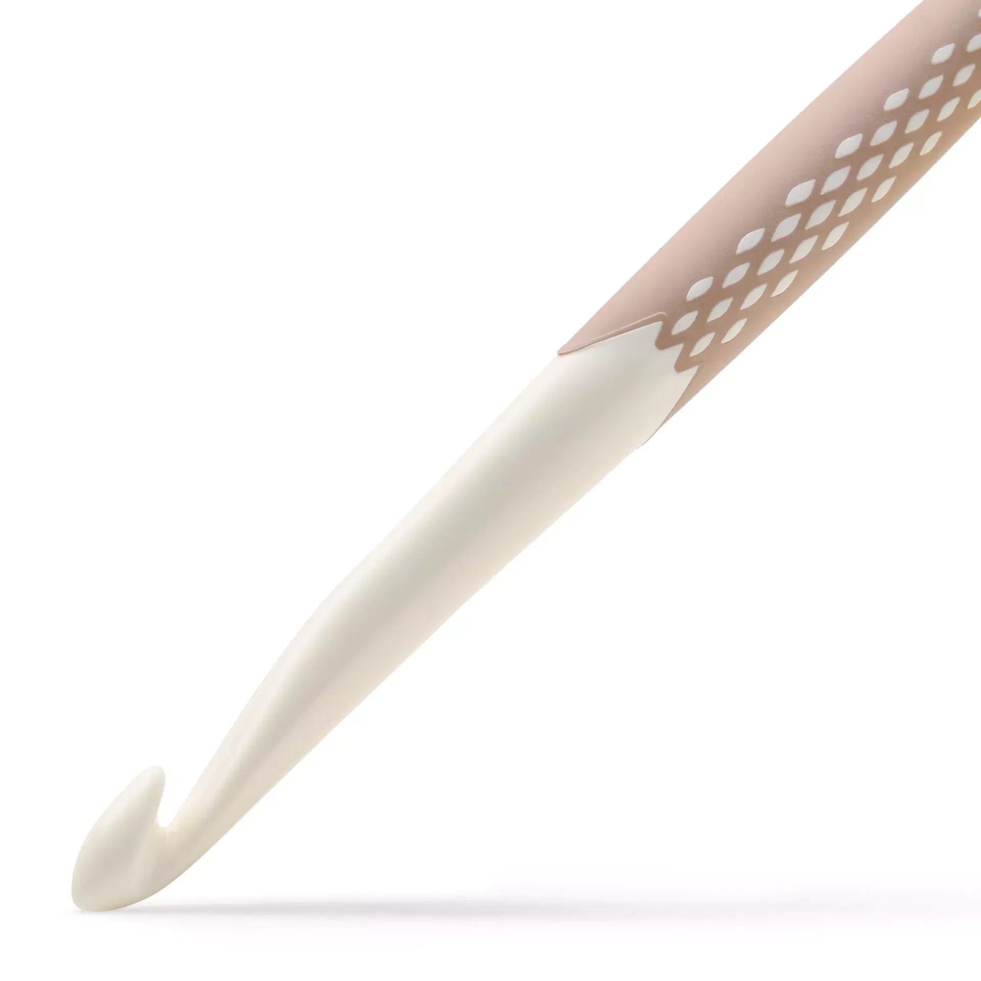Prym Ergonomics Prym Häkelnadel – Ø 0,6–1,0 cm, ABS Synthetik, graubraun, weiss, 3 Stk.