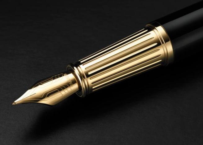 Parker Ingenuity Black G.T. – Feder F – schwarz, blau – Patronen