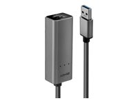 Lindy USB auf Ethernet (RJ-45) Adapter, USB 3.2 Gen 1, 2,5 Gbit/s Ethernet