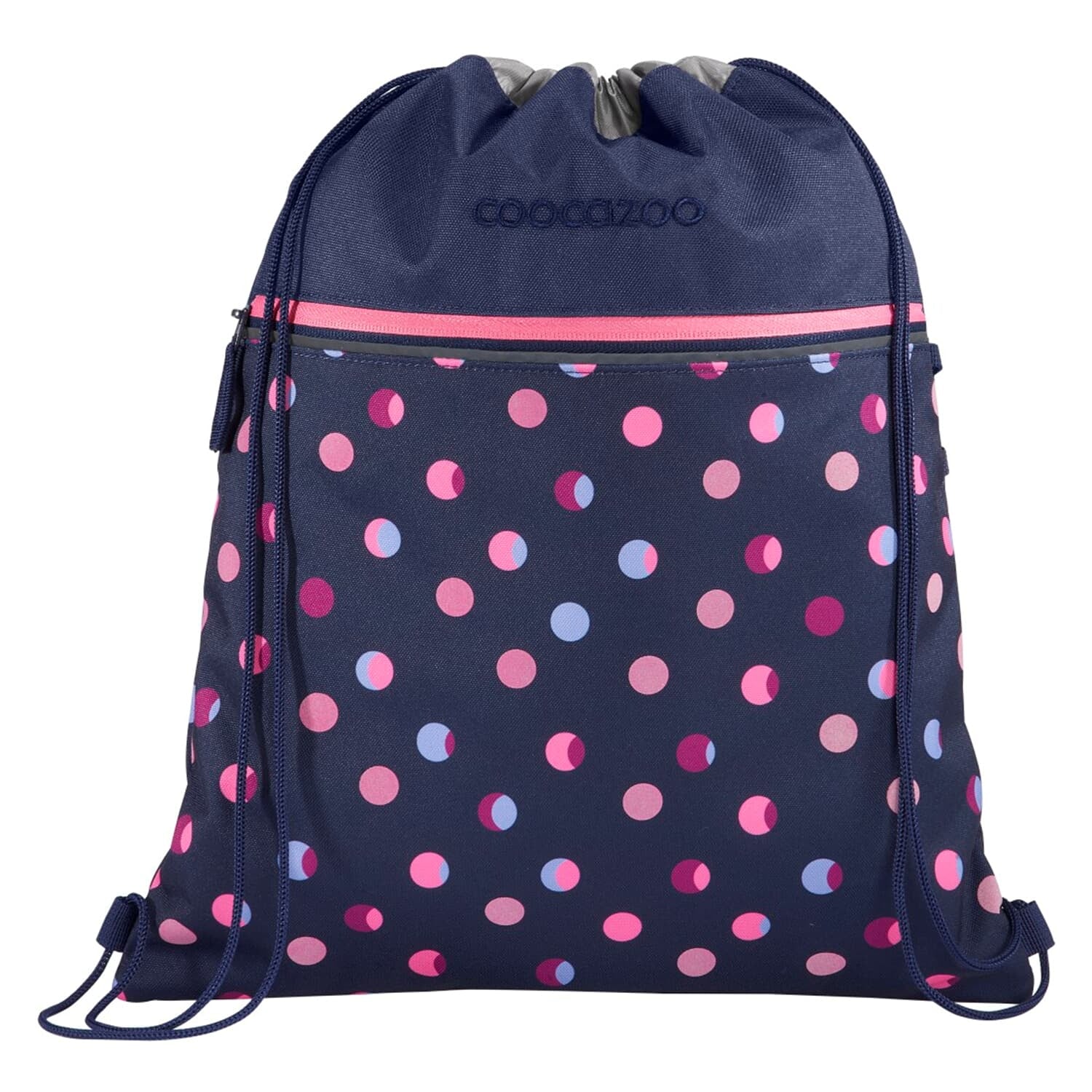 Coocazoo Sportbeutel – 10 l, Motiv Reflective Moons, wasserabweisend, 34 × 43 cm