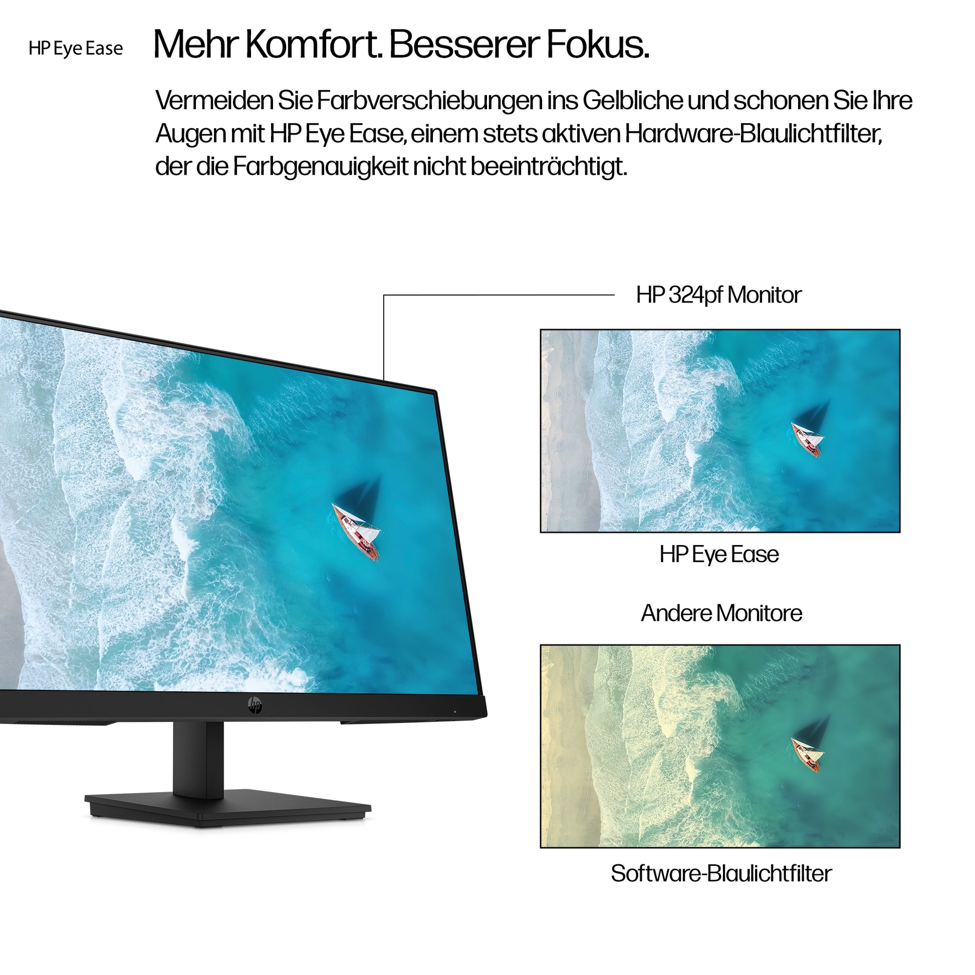 HP S3 Pro 324pf – 23,8", 1920 × 1080 (Full HD), IPS, 100 Hz