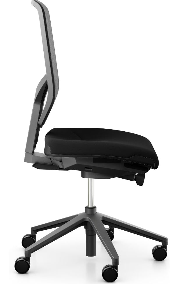 Giroflex Bürostuhl 68 – Sitzhöhe 40–52 cm, 120 kg, schwarz