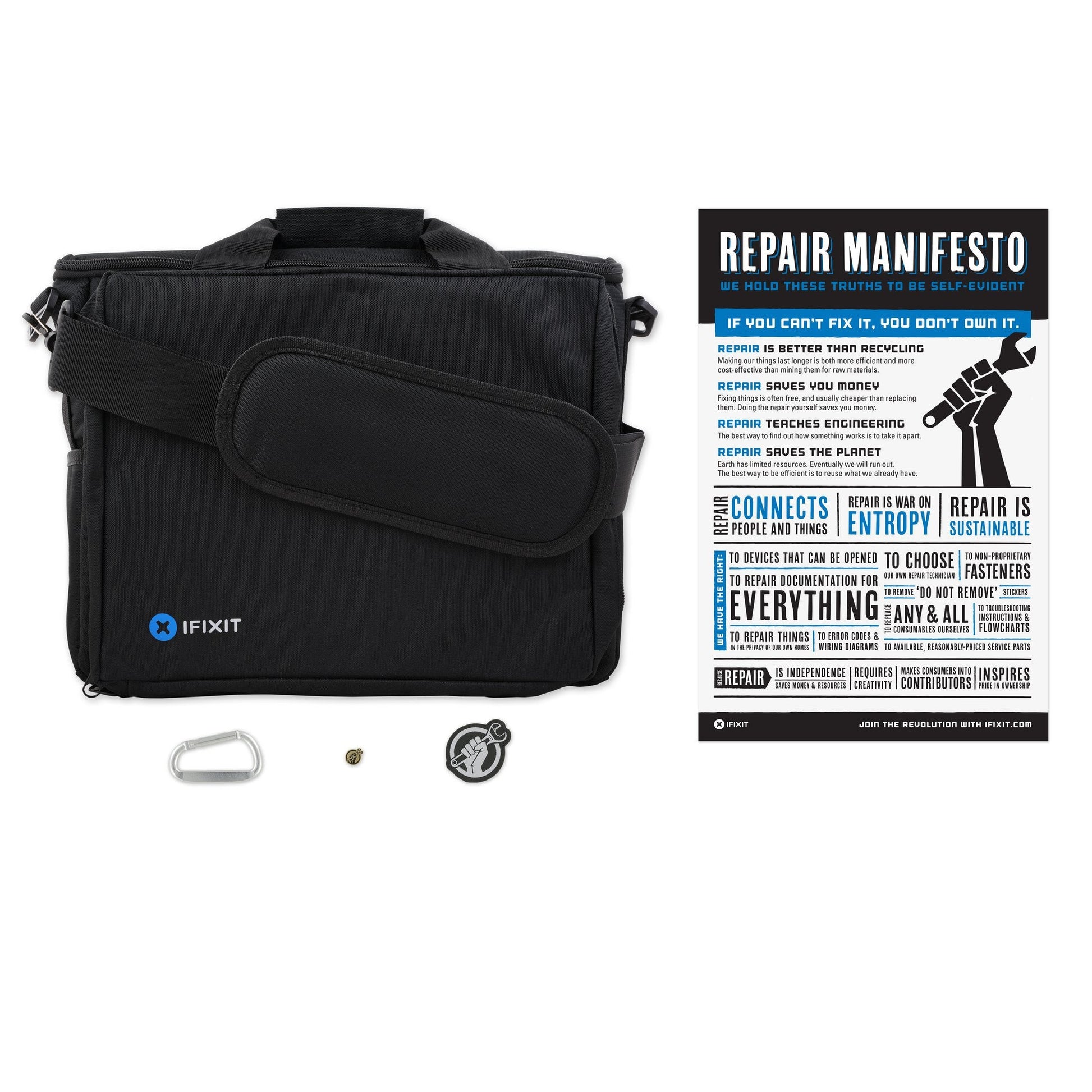iFixit Pro Tech Movement Module Elektronik-Reparaturset – für Mobiltelefone, mit Schultergurt