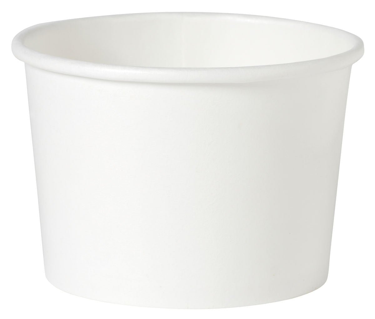 Duni Schüssel, PE, rund – 500 ml, Ø 11,5 cm, weiss – FSC – 50 Stk.