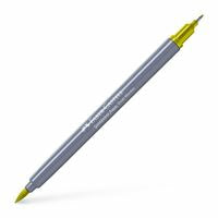 Faber-Castell Brush Pen Goldfaber Aqua – Pinselspitze, Finelinerspitze 0,6 mm – wasservermalbar