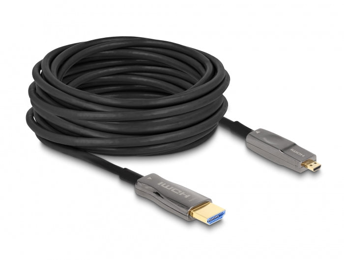DeLOCK HDMI-Kabel, DisplayPort, Schwarz