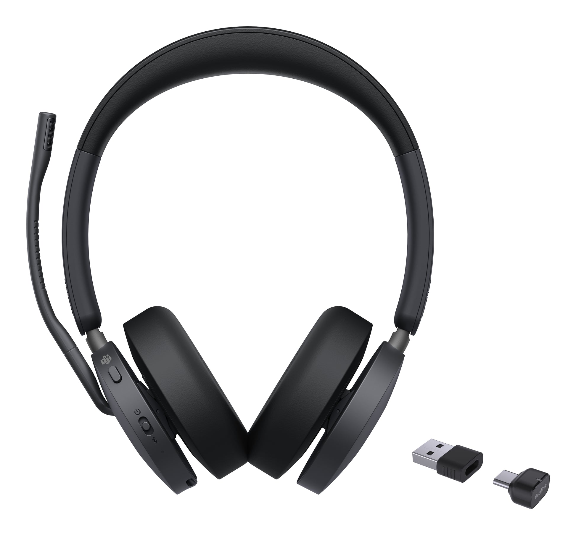 Yealink BH74 – Duo Headset – Bluetooth, Geräuschisolierung – für Microsoft Teams – Schwarz