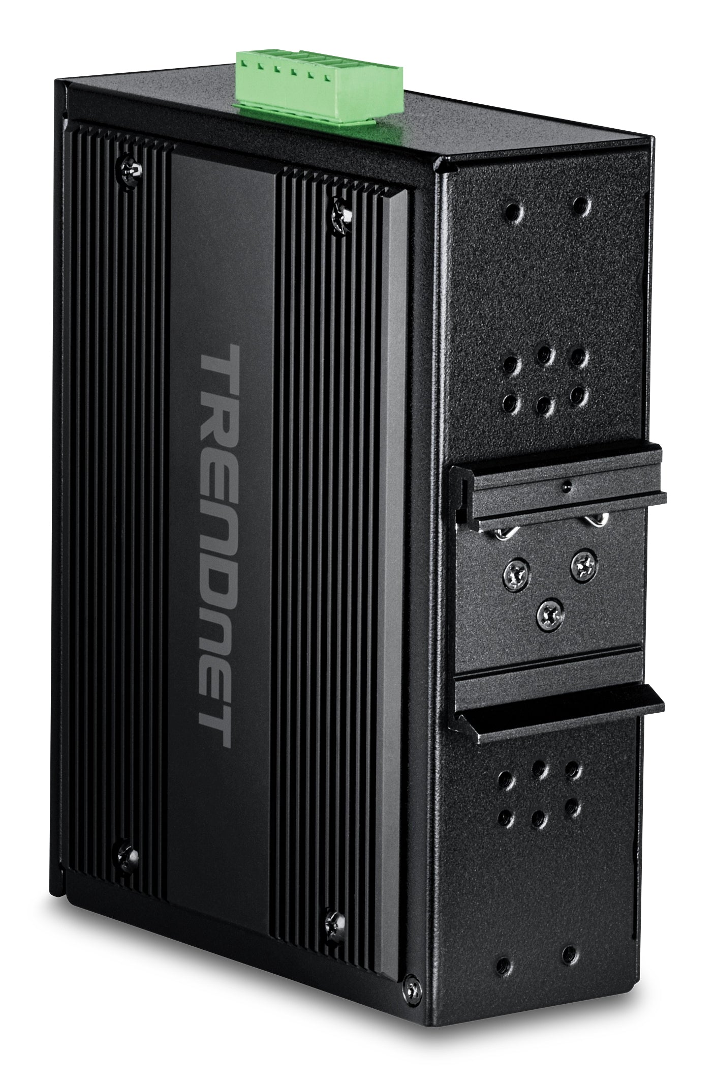TRENDnet TI-BG108 – Switch – 8× 1G + 2× 1G (RJ‑45/SFP), PoE++, PoE-Budget 400 W, DIN-Schiene