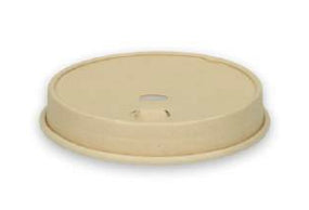 Verive Deckel für Kaffeebecher 2 dl, Bambuspapier – Ø 80 mm – FSC – 50 Stk.