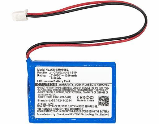 CoreParts Ersatzakku, Li-Ion, 1200 mAh, 7,4 V – 1 Stk.