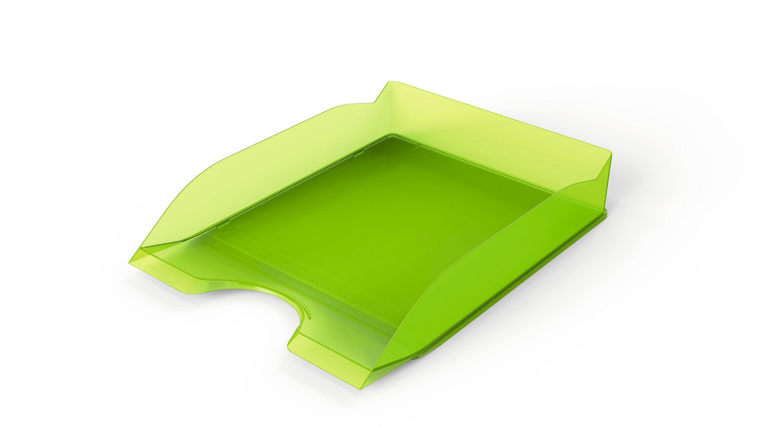 Durable Basic – Briefkorb für A4/C4, Kunststoff, Hellgrün, 253 × 337 × 63 mm