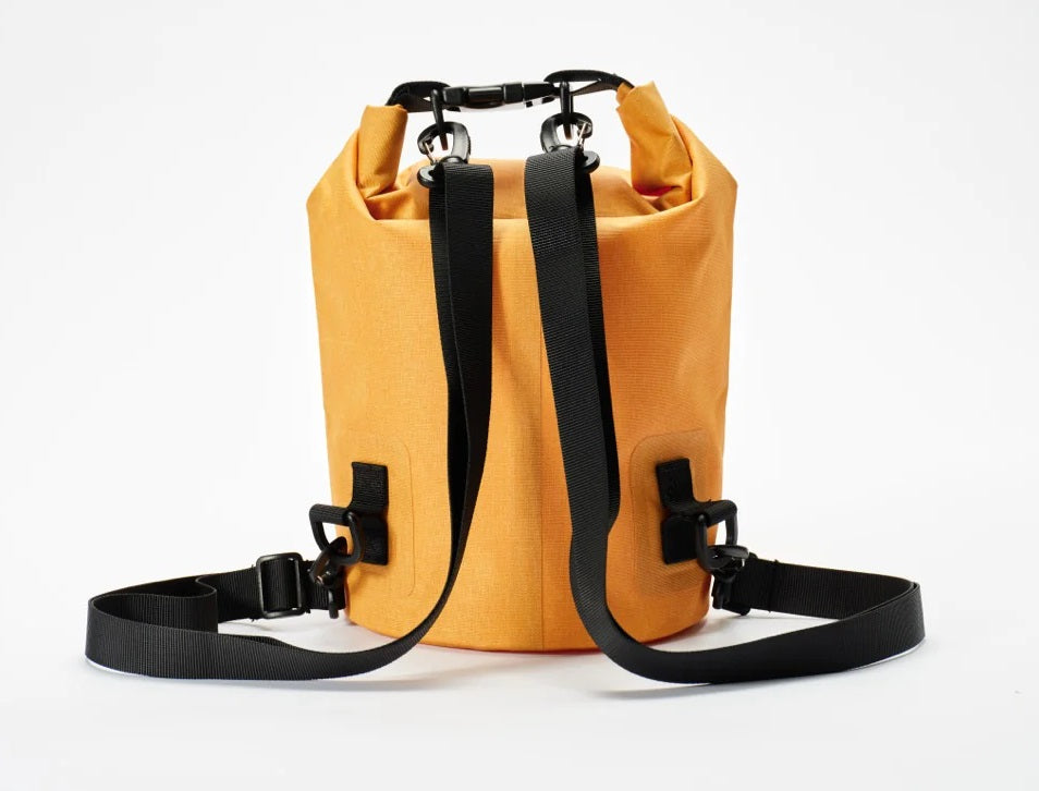 Wili Wili Tree Sporttasche Rhy Schwumm – 7 l, wasserfest, aus rPET, gelb