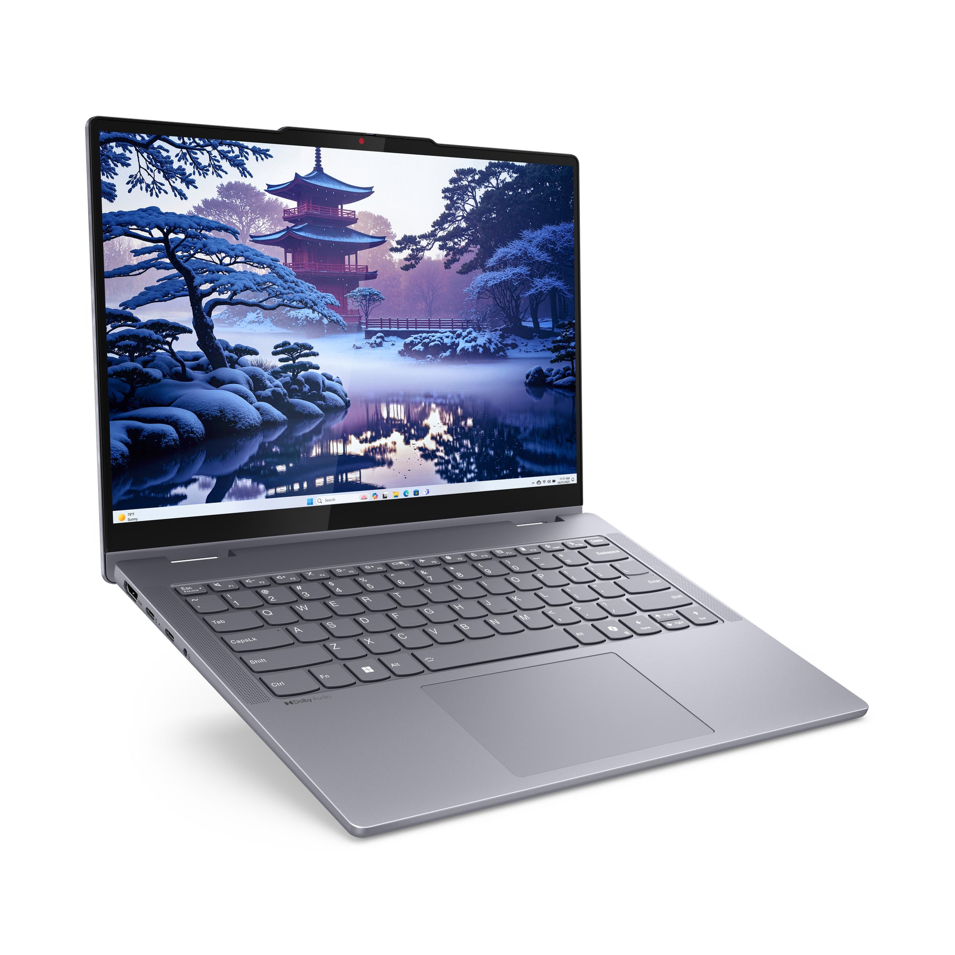Lenovo IdeaPad 5 2-in-1 Convertible – 14", 16 GB, 512 GB, Grau